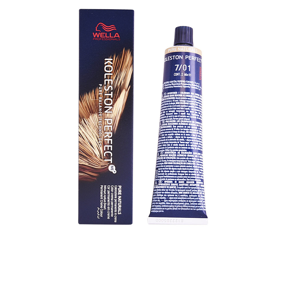 Coloration permanente — 7/01 Blond naturel cendré