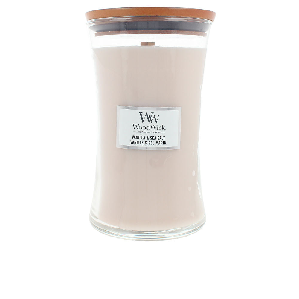 WOODWICK candle #Vanilla &amp; Sea Salt