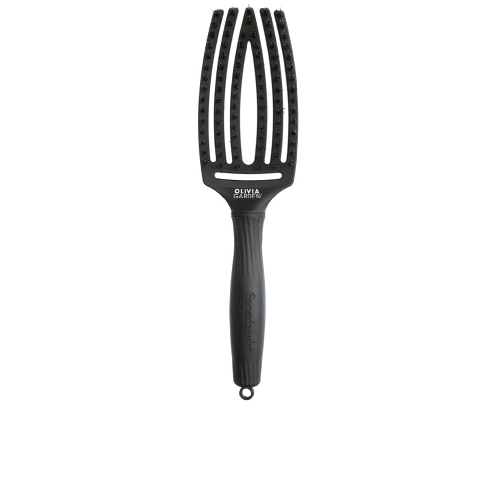 FINGERBRUSH BOAR & NYLON FULL BLACK #M 1 u - Plureals