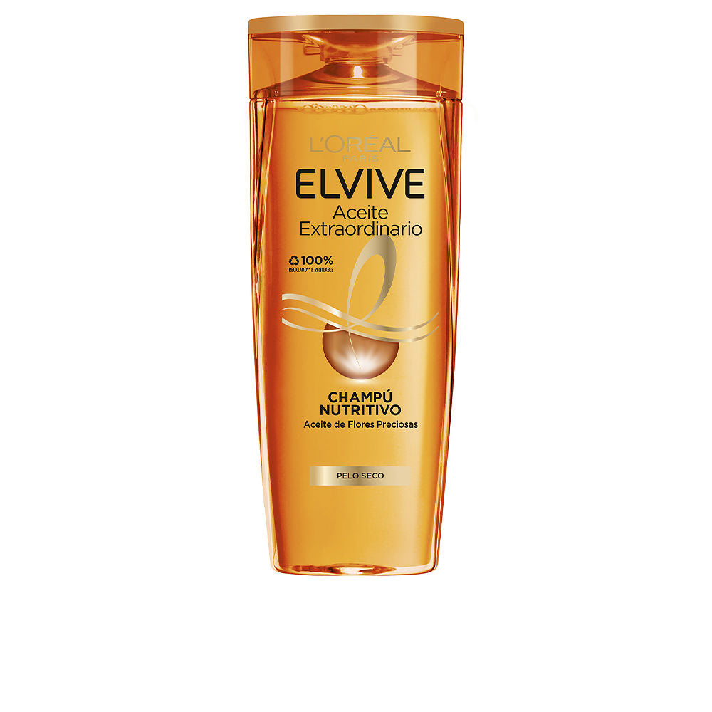 ELVIVE EXTRAORDINARY OIL nourishing shampoo 370 ml - Plureals