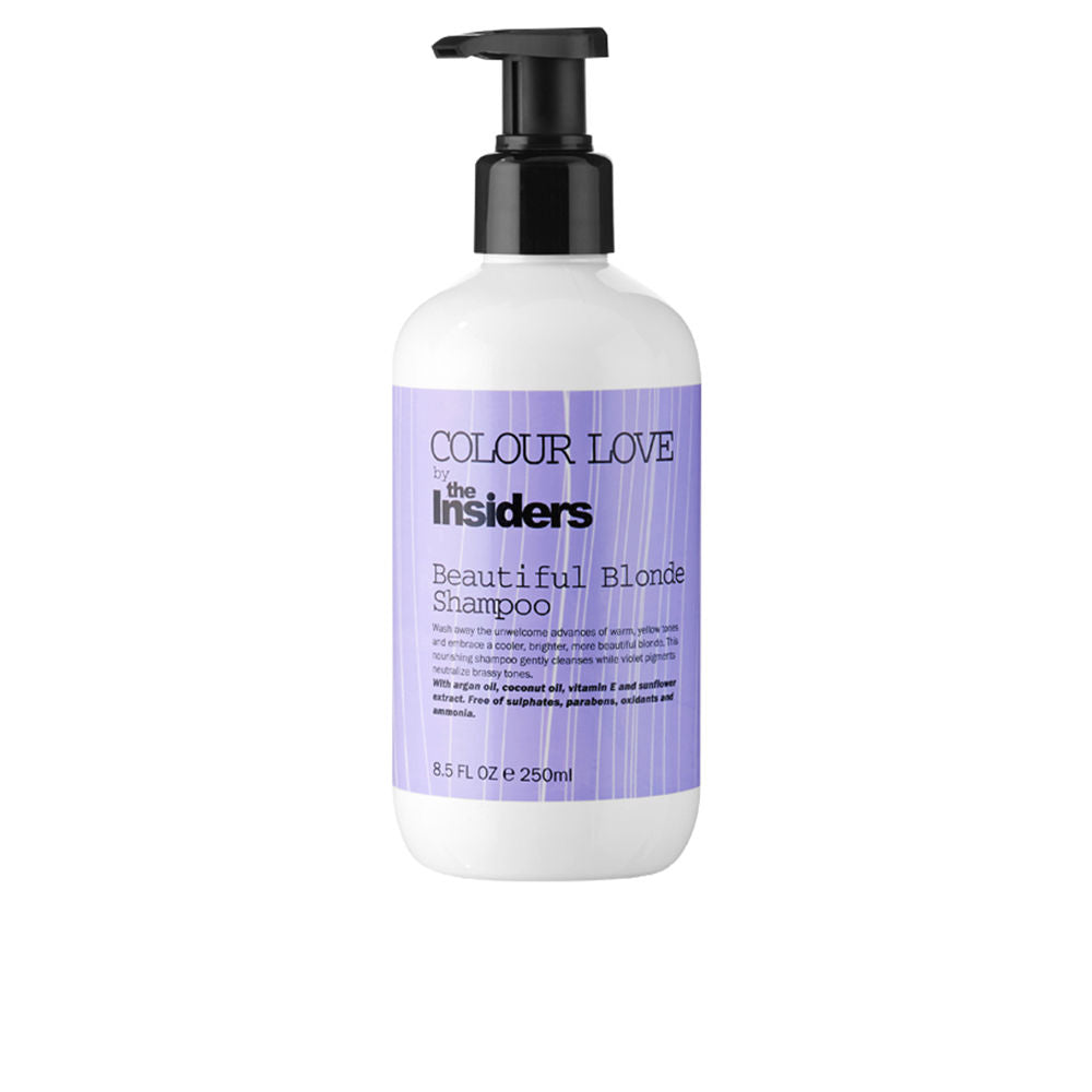 Shampooing déjaunissant pour blonds