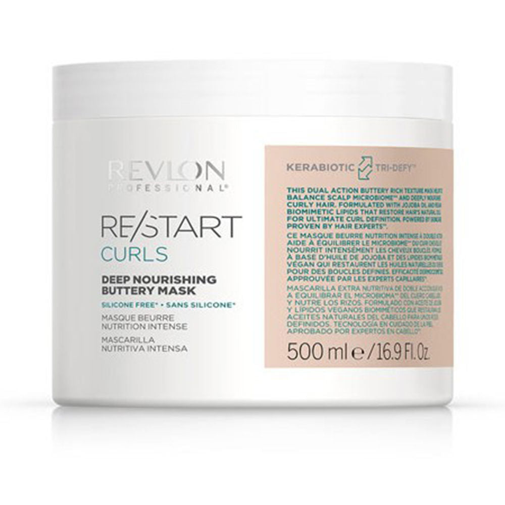 RE-START curls nourishing mask 500 ml - Plureals