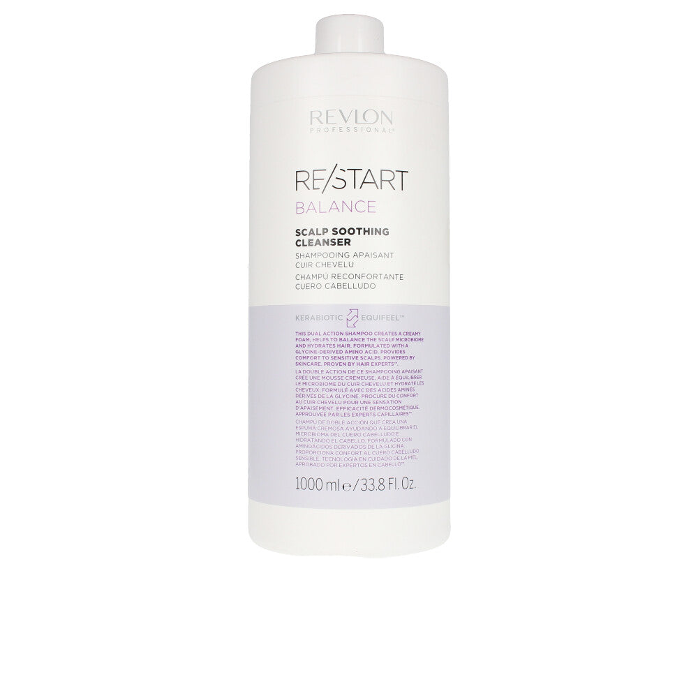 RE-START balance soothing cleanser shampoo 1000 ml - Plureals