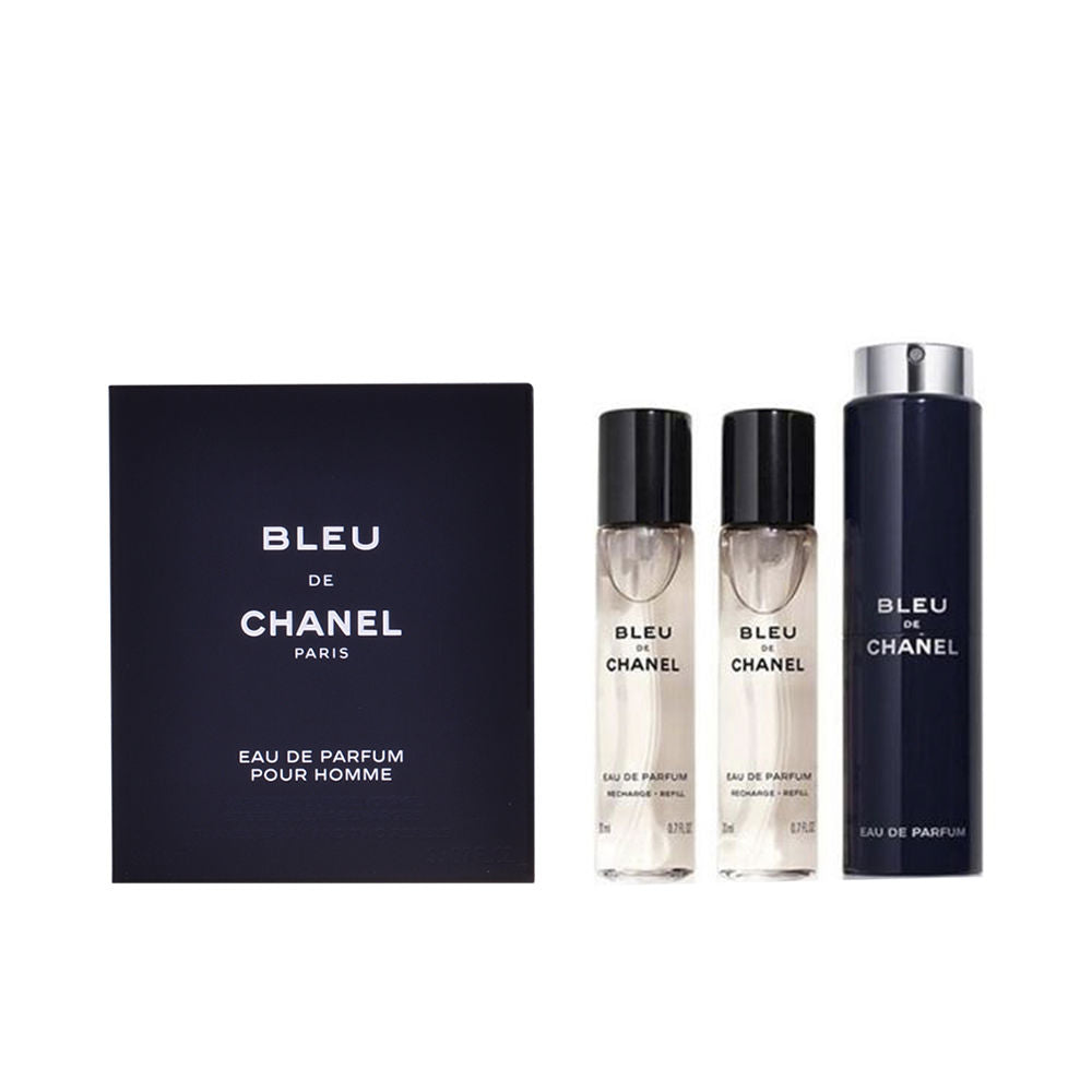 BLEU eau de parfum refillable travel spray 3 x 20 ml - Plureals