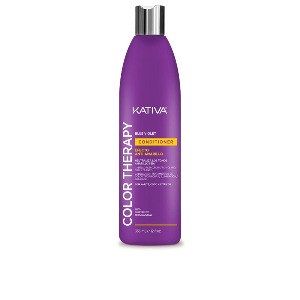 Après-shampooing déjaunissant bleu-violet