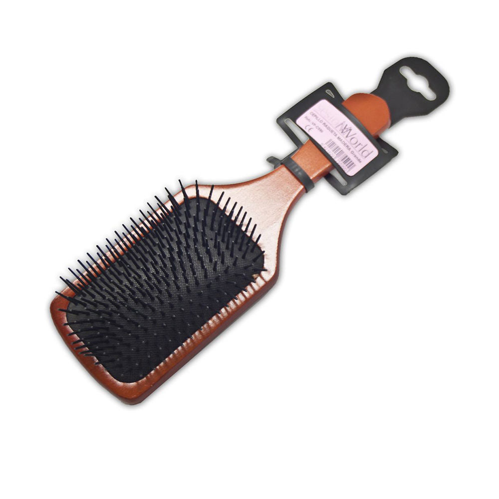 WOODEN RACKET BRUSH large 1 unit - Plureals