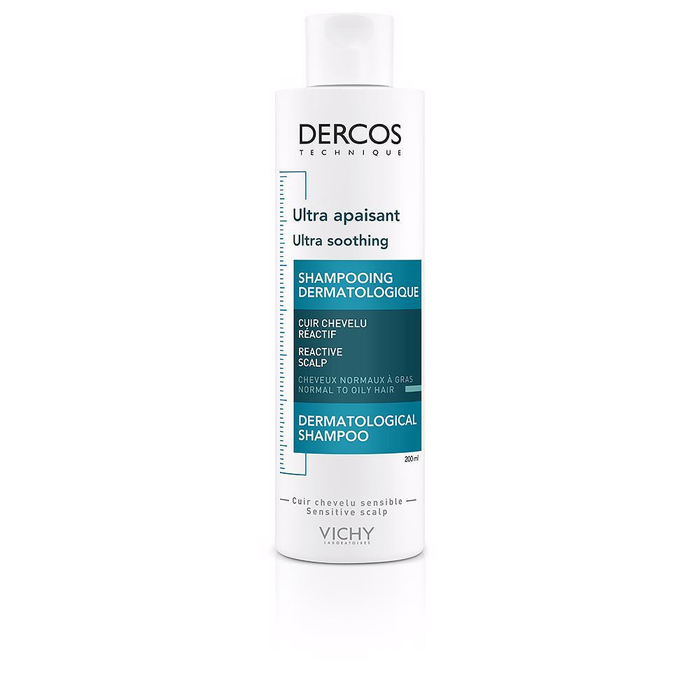 DERCOS Ultra Calming Oily Shampoo 200 ml - Plureals