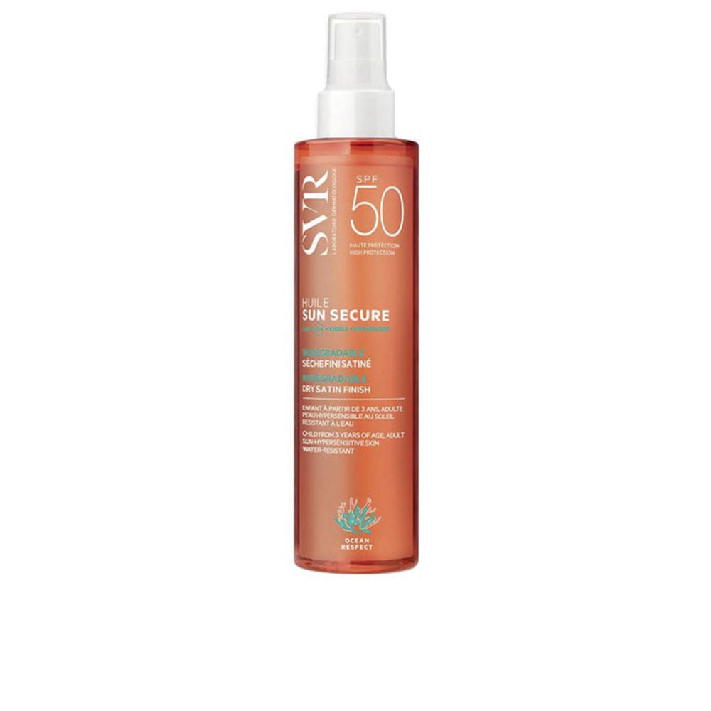 SUN SECURE huile seche SPF50 200 ml - Plureals