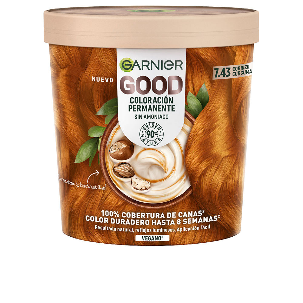 GOOD permanent color #7.43 turmeric copper 217 ml - Woman