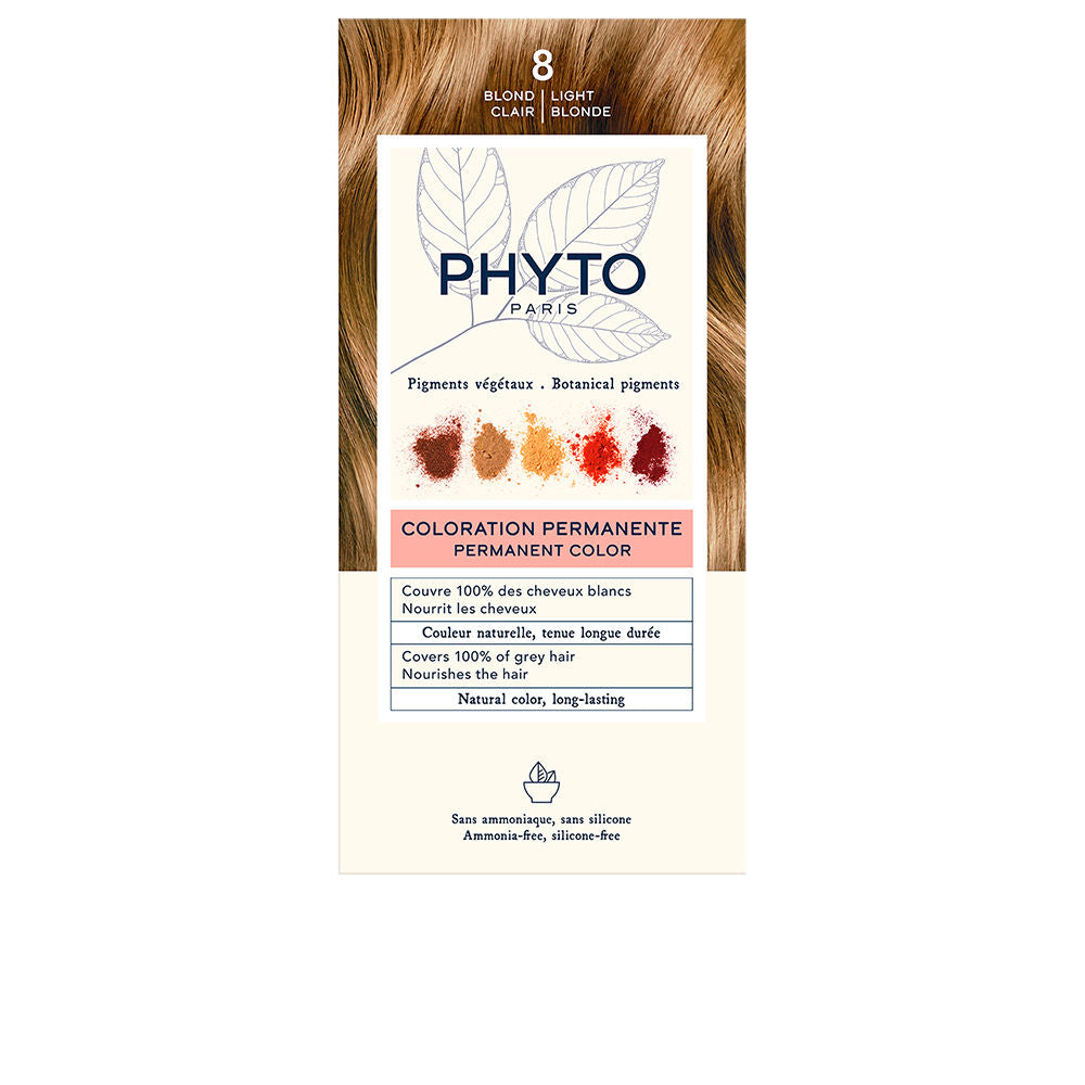 Coloration permanente aux pigments végétaux — n°8 Blond clair