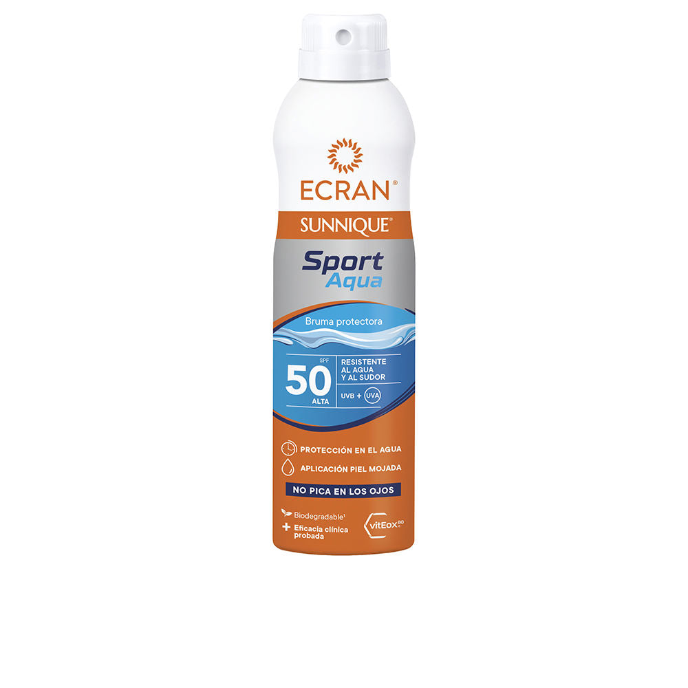 ECRAN SUNNIQUE SPORT AQUA protective mist SPF50+ 250 ml - Plureals