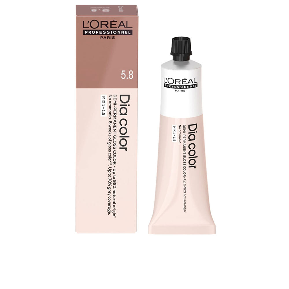Coloration ton sur ton sans ammoniaque — n°4.45 Châtain cuivré acajou