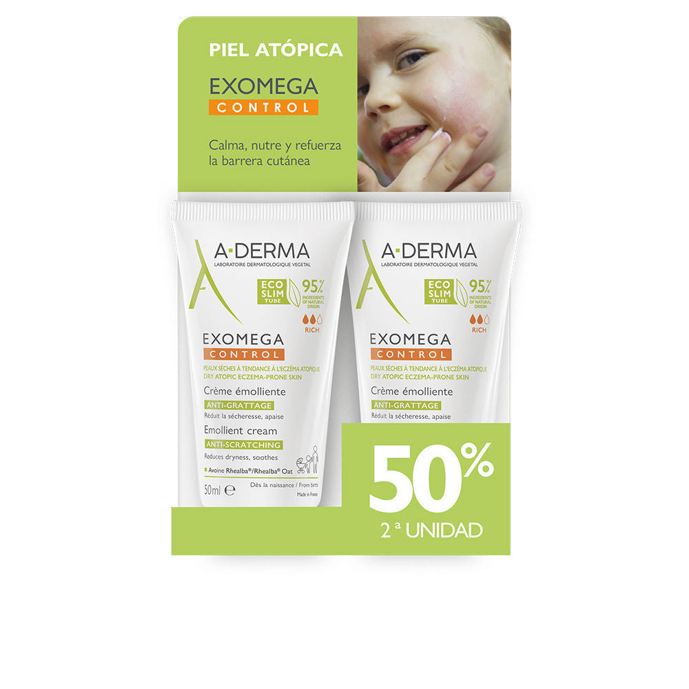 EXOMEGA CONTROL emollient cream pack 2 x 50 ml