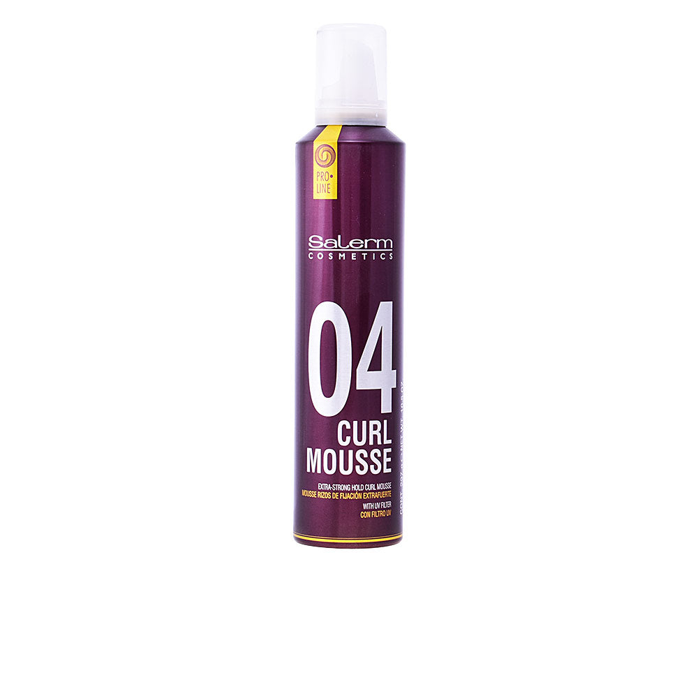 Mousse coiffante boucles fixation extra-forte