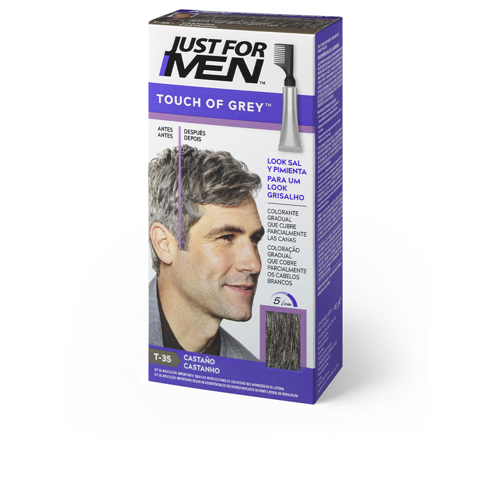 TOUCH OF GREY gradual coloring #brown 40 gr - Plureals
