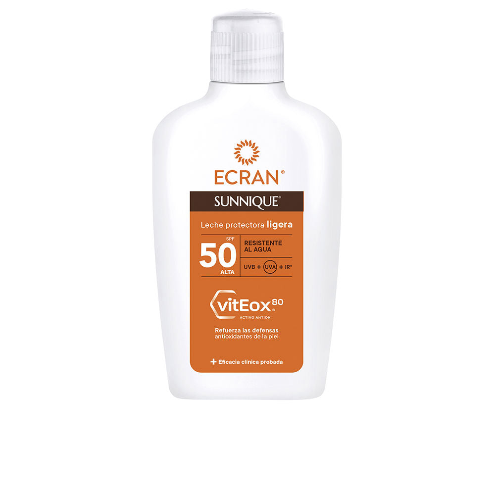 ECRAN SUNNIQUE protective milk SPF50 200 ml - Plureals