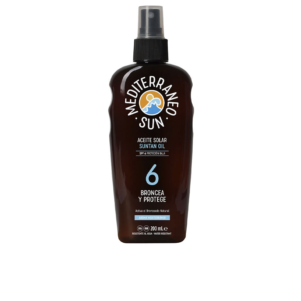COCONUT suntan oil dark tanning SPF6 200 ml - Plureals