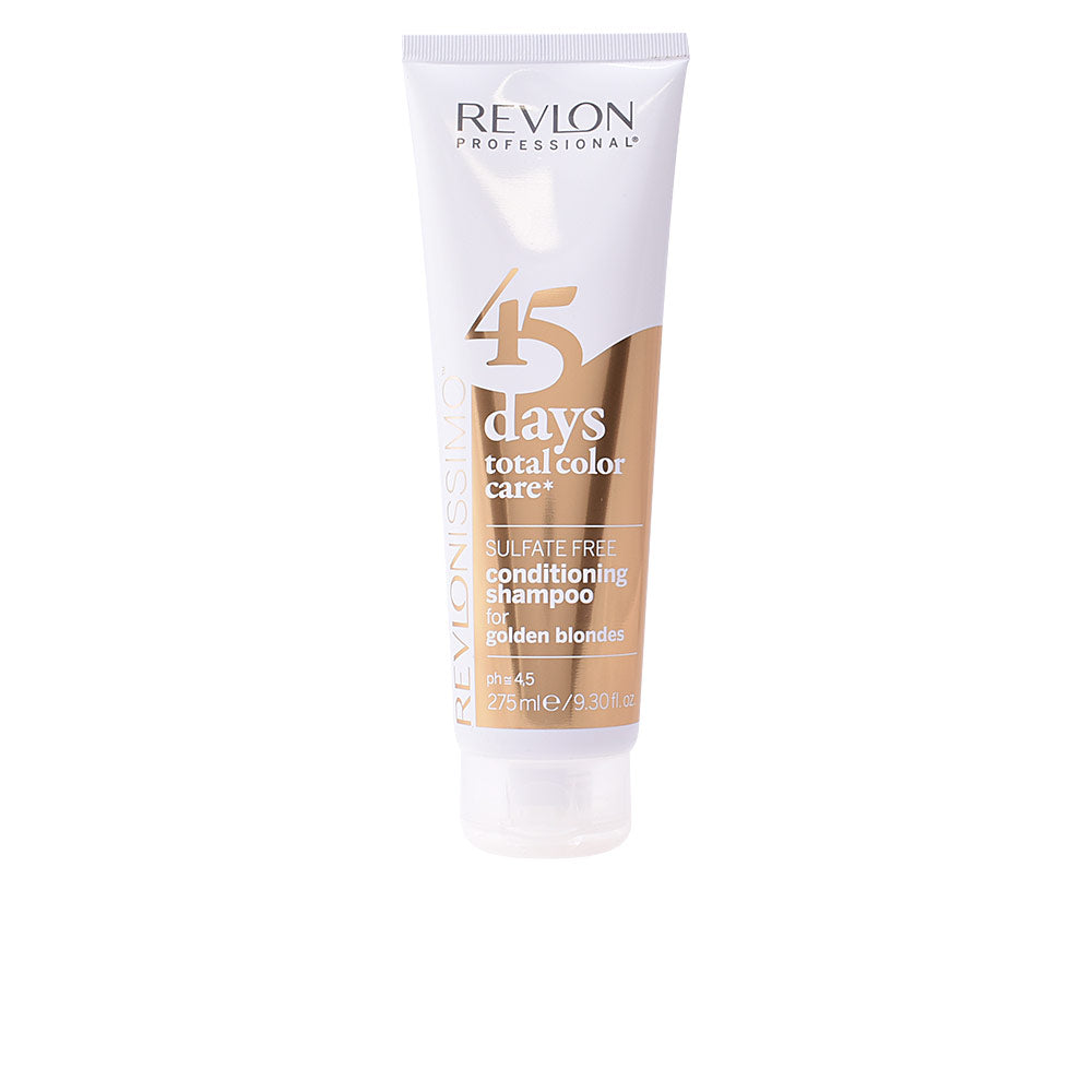 45 DAYS conditioning shampoo for golden blondes 275 ml - Plureals
