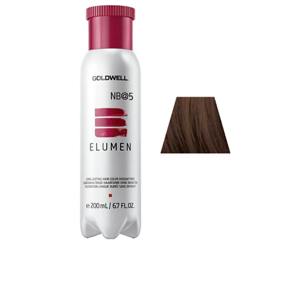 ELUMEN long lasting hair color oxidant free #NB@5 200 ml - Woman - Plureals