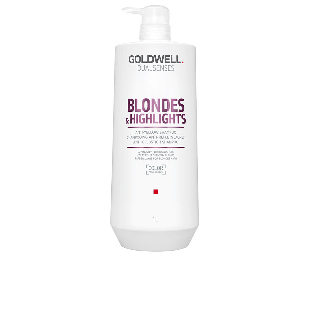BLONDES &amp; HIGHLIGHTS anti-yellow shampoo 1000 ml - Plureals