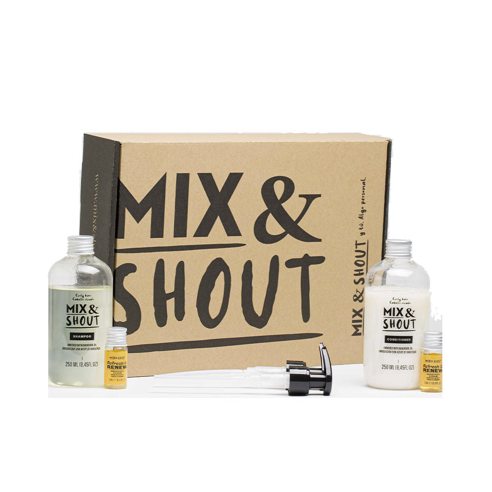 Coffret routine réparatrice pour cheveux bouclés (4 produits)
