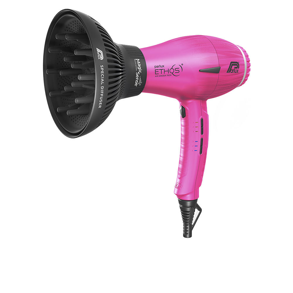 Coffret sèche-cheveux Parlux Ethos + Magicsense (fuchsia)