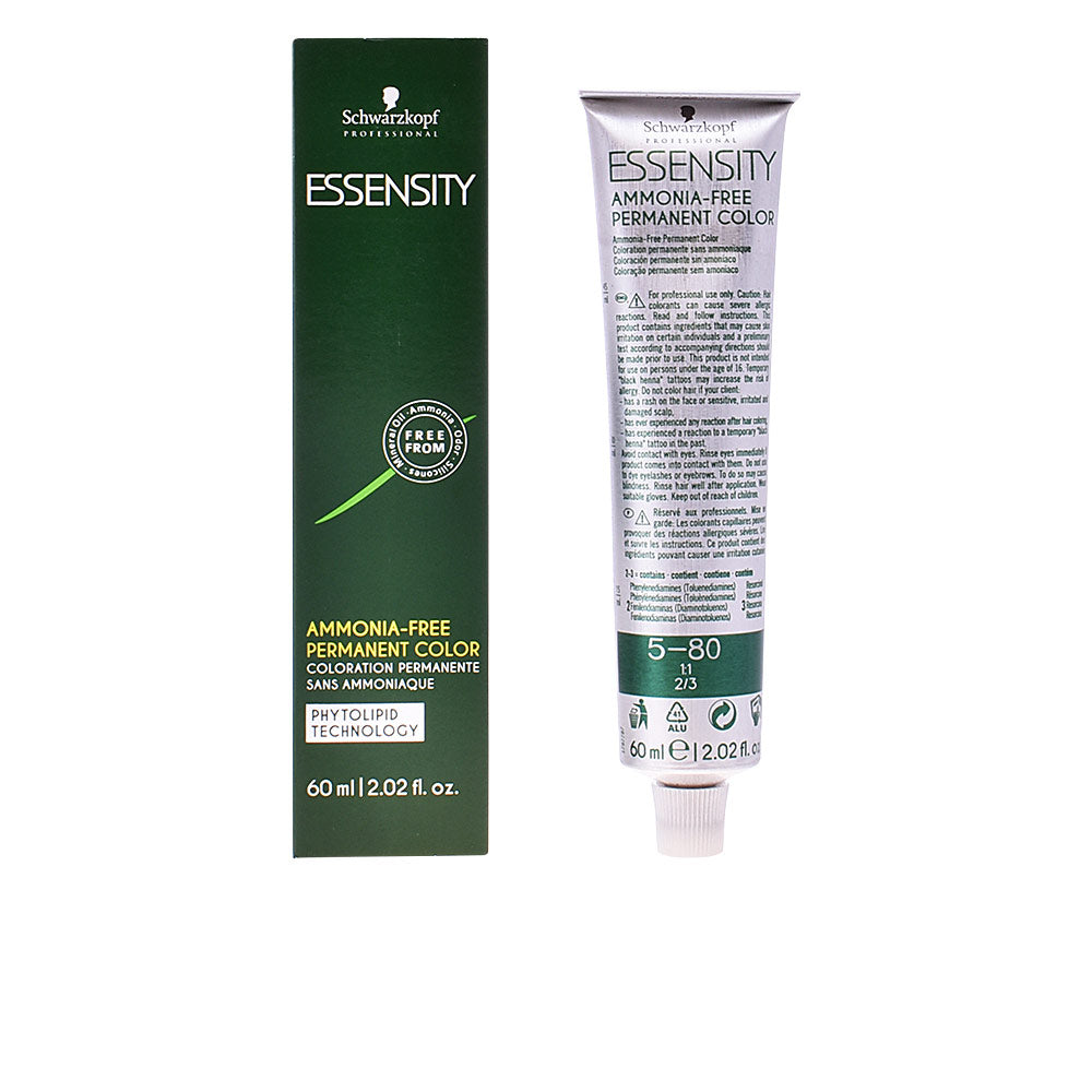 ESSENSITY ammonia-free permanent color #5-80 - Plureals