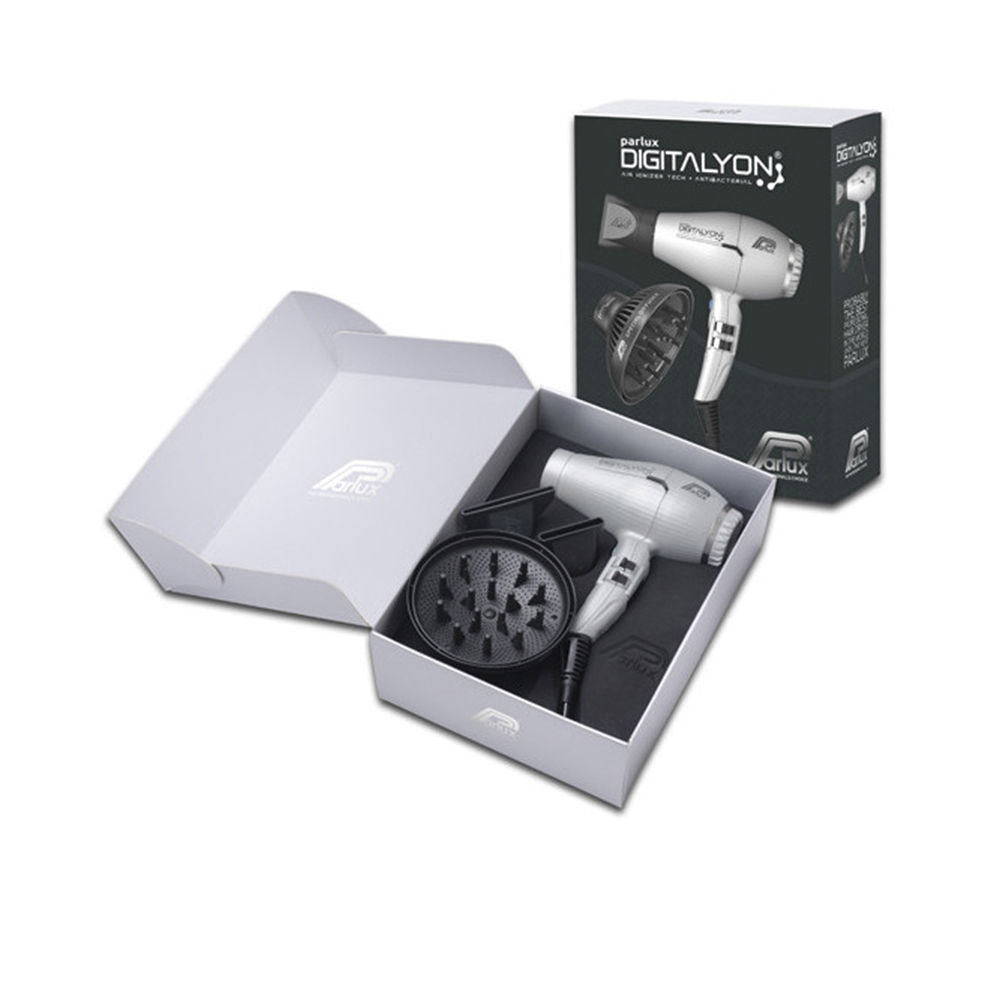 Coffret sèche-cheveux Parlux Digitalyon (argent)