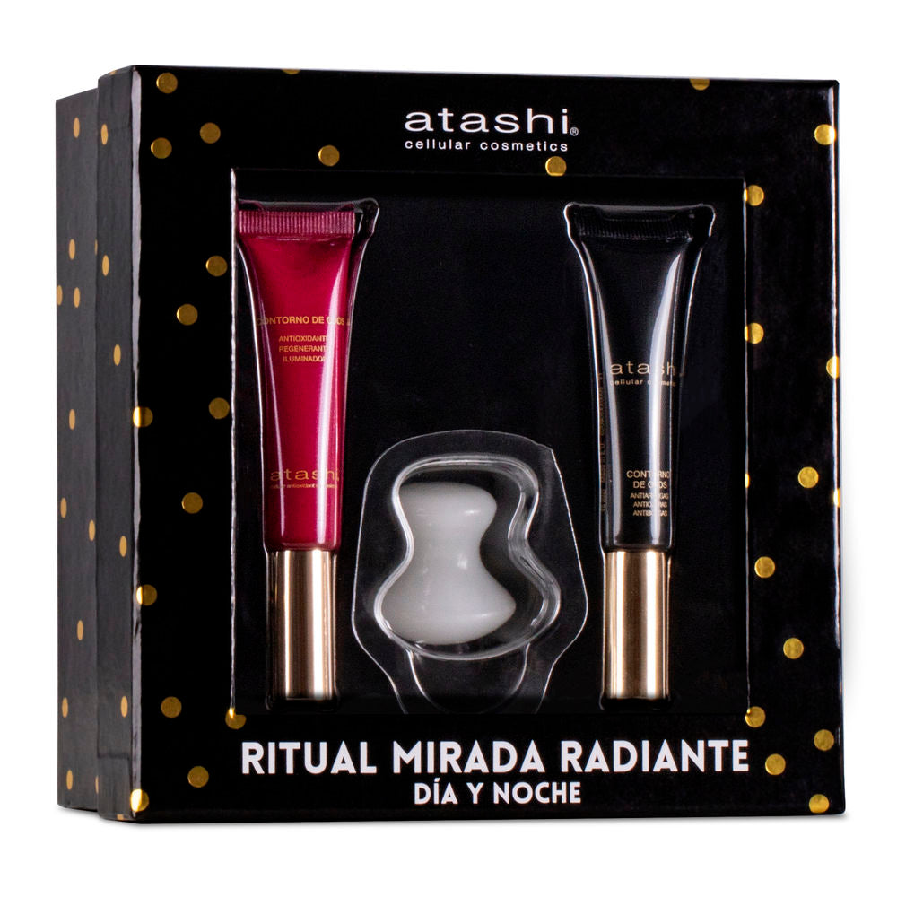 Coffret Duo Contour des Yeux Anti-Âge & Antioxydant Atashi
