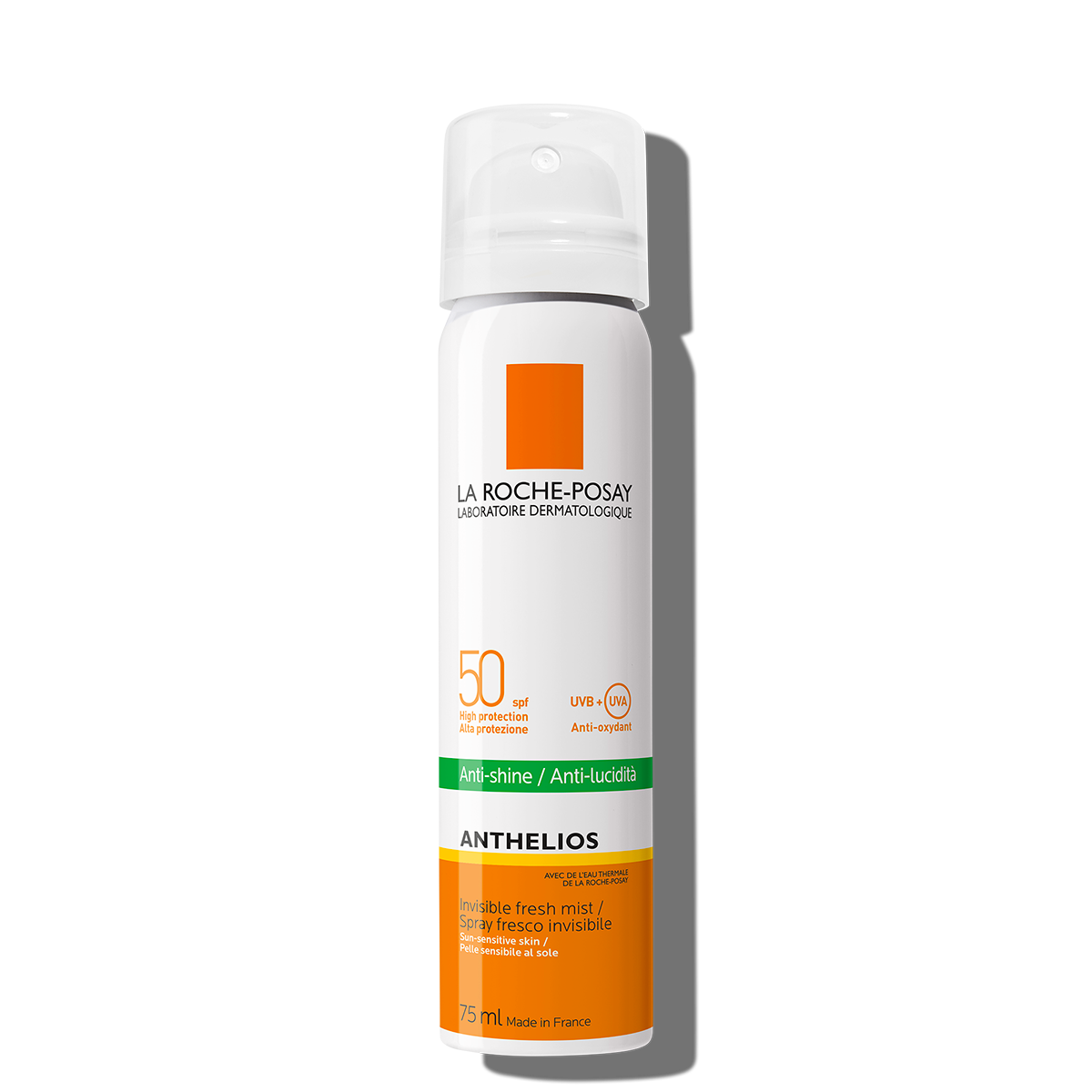 ANTHELIOS invisible anti-shine facial mist SPF 50 75 ml - Plureals