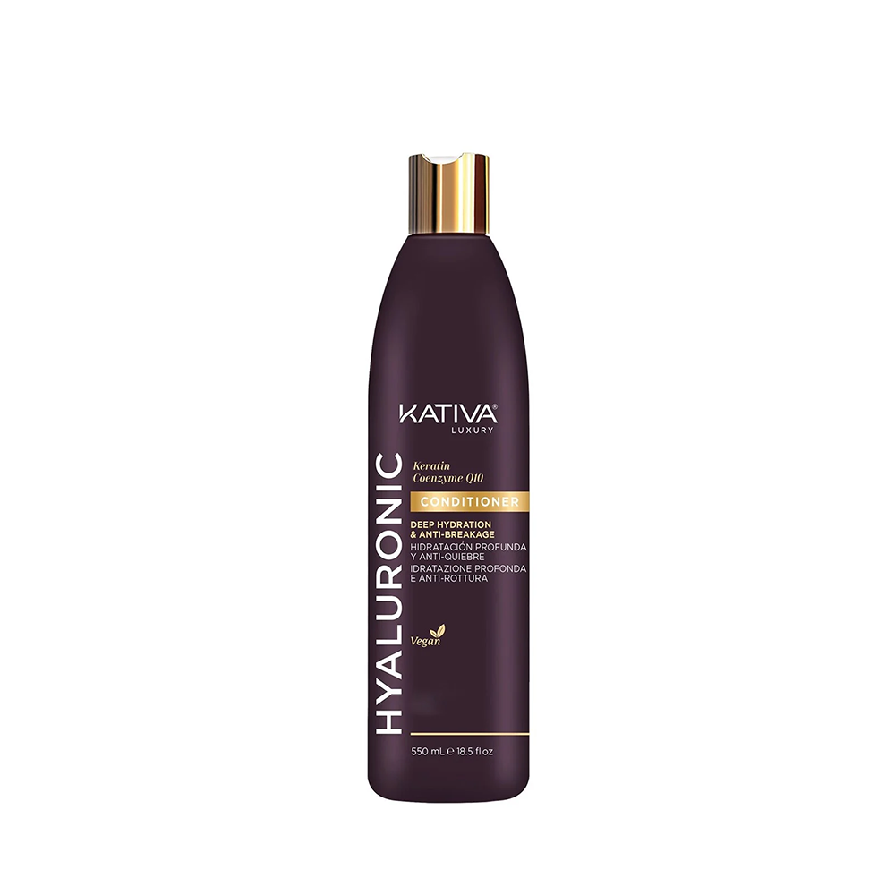 KATIVA HYALURONIC keratin &amp; coenzyme Q10 conditioner 500 ml - Plureals