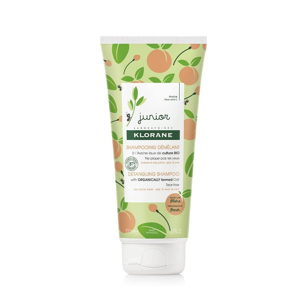 JUNIOR peach detangling shampoo 200 ml - Plureals