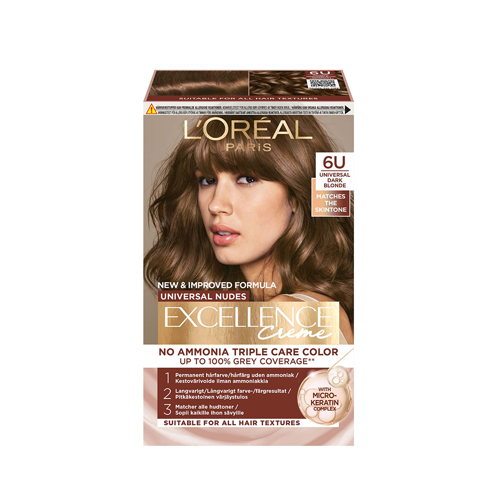EXCELLENCE NUDES dye #6u-dark blonde 5 u - Unisex