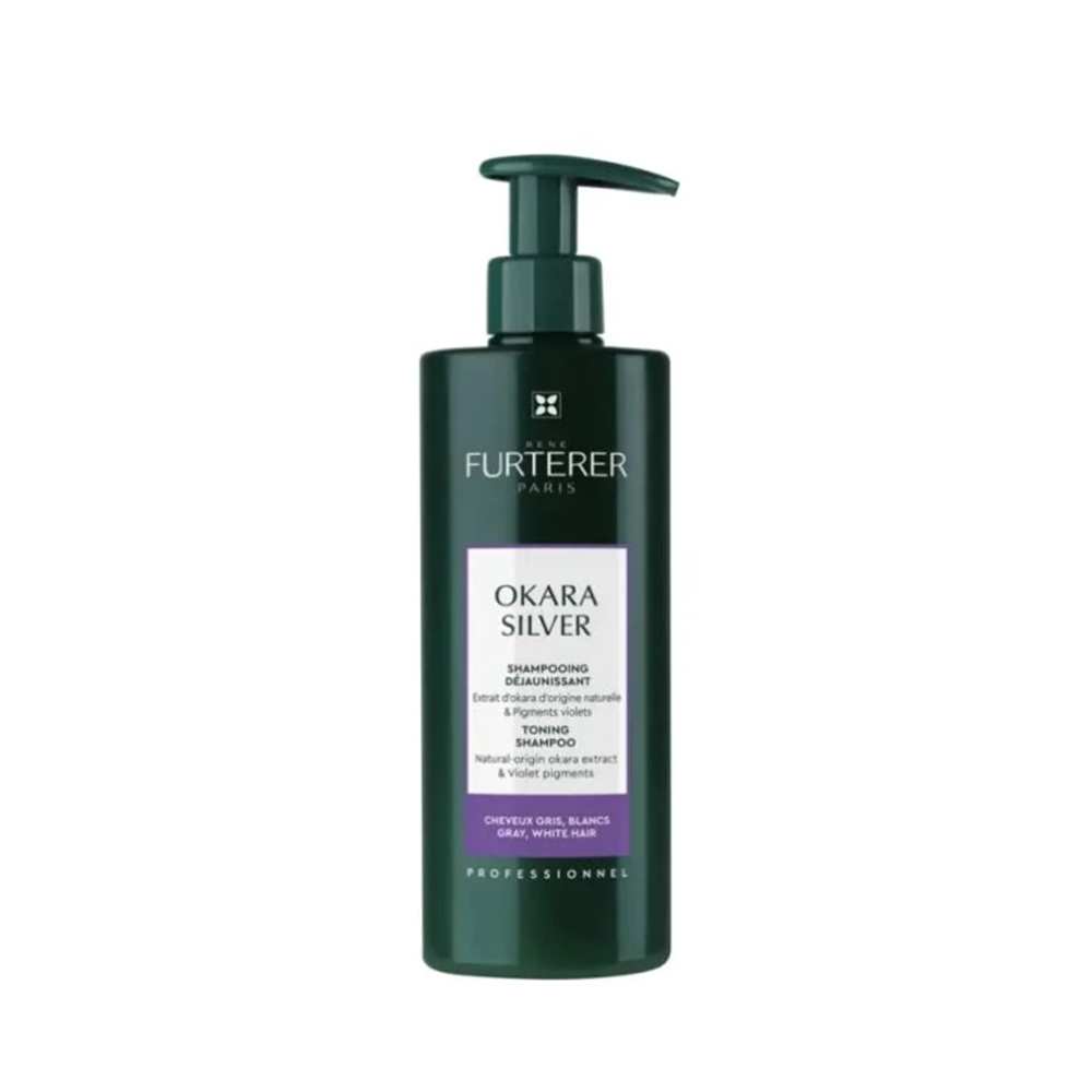 OKARA SILVER anti-yellowing shampoo 500 ml - Plureals