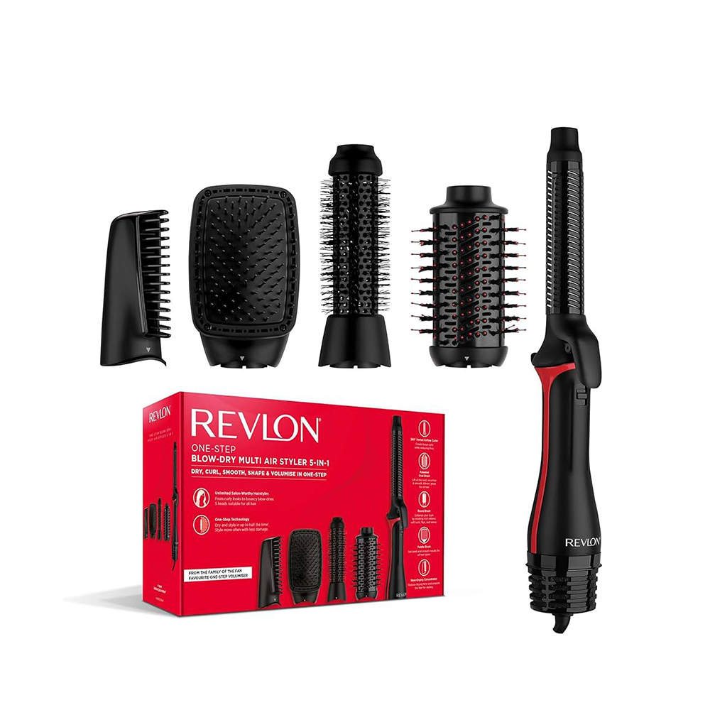 ONE-STEP MULTI AIR STYLER 5 IN 1 CASE 5 pcs - Plureals
