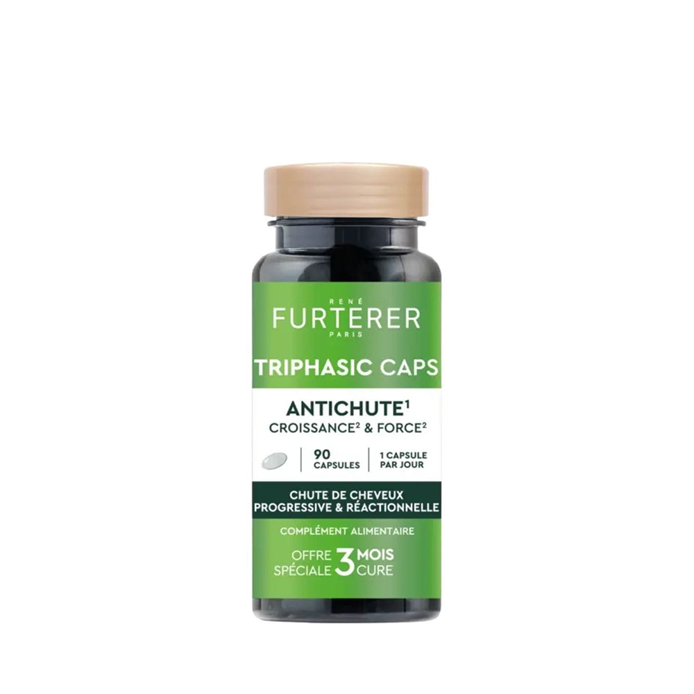 TRIPHASIC CAPS anti-hair loss food supplement capsules 90 units - Unisex
