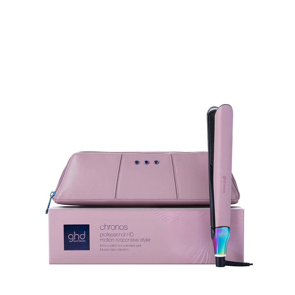 ghd chronos Our Pink 2-piece hair straightener - Plureals