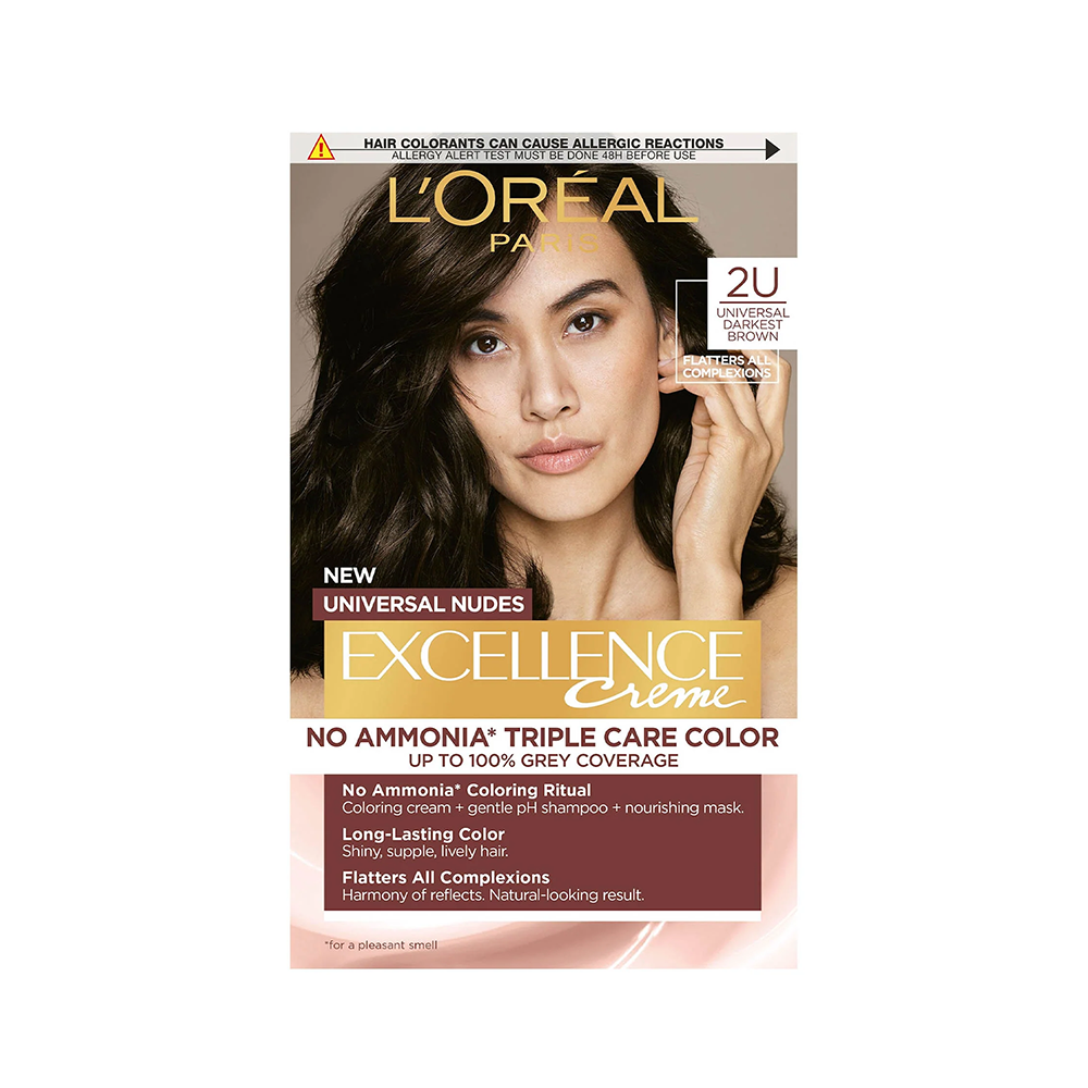 EXCELLENCE NUDES dye #2u-darkest brunette 5 u