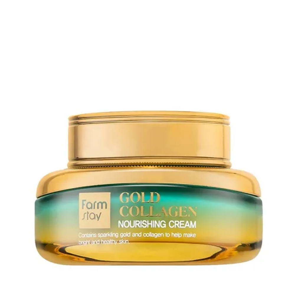 Farmstay - Nourishing Anti-Wrinkle Cream with Collagen, 55ml - Plureals